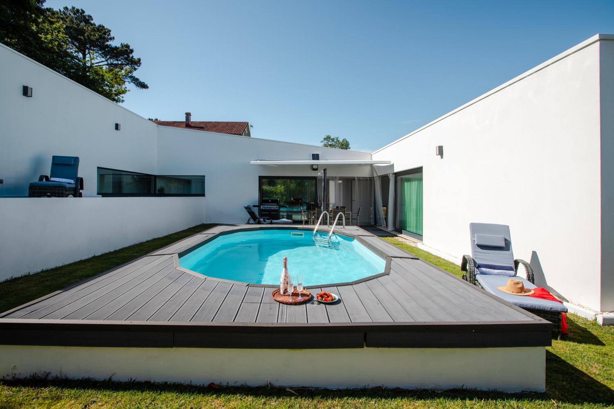 Villa Con Piscina Y Jardin, Santiago De Compostela Teo Exteriér fotografie