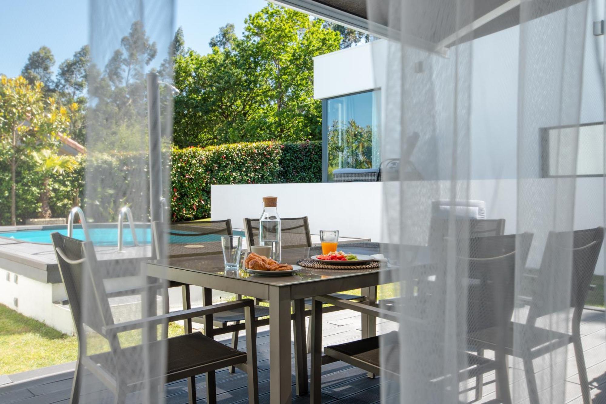 Villa Con Piscina Y Jardin, Santiago De Compostela Teo Exteriér fotografie