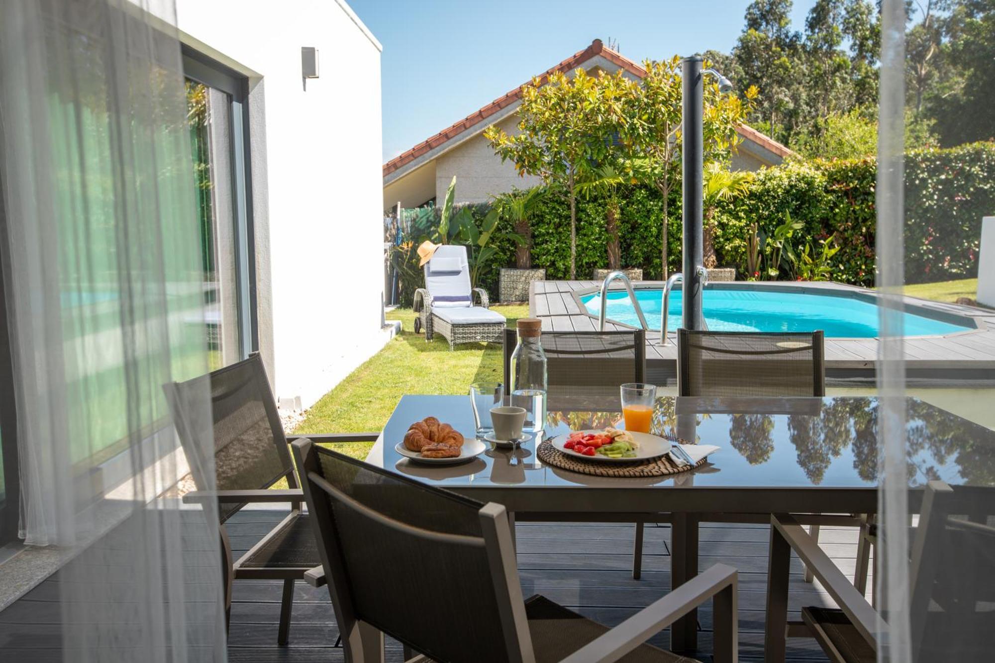 Villa Con Piscina Y Jardin, Santiago De Compostela Teo Exteriér fotografie